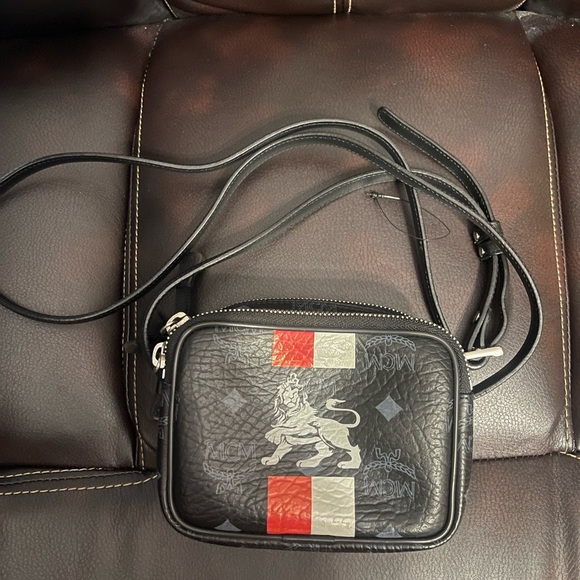 MCM 1976 Black Leather Mini Camera Bag - Picture 1 of 7